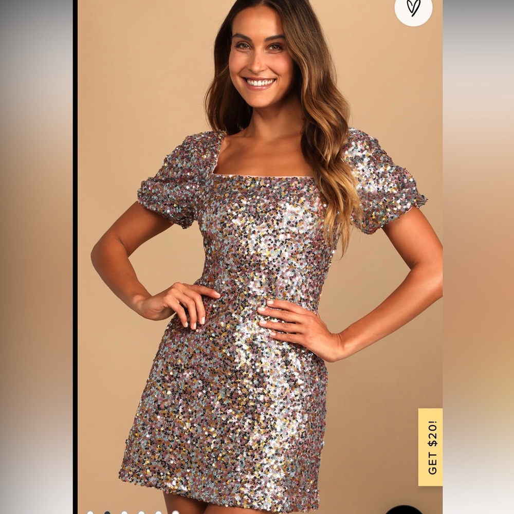 Women’s Lulus sequin dress